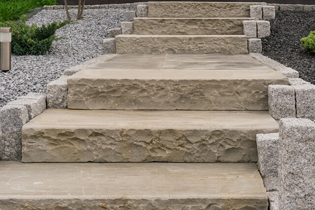 Stufen mit Charakter